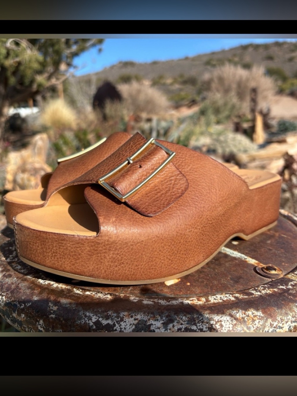 NWOT Kork-Ease York Platform Sandals